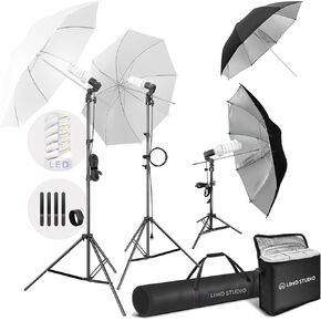 LimoStudio [2PACK] 600W 4250LM Bright LED Photography Softbox Lighting Kit, 20 X 28inch Reflector Professional Photo Studio Light Equipment, No Flicker and Easy on Your Eyes, AGG3214