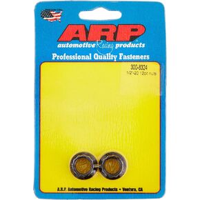 ARP 3008324 Stainless Steel 12-Point Nuts, Package Of 2, With 1/2-20 Thread Size And 9/16 Socket Size