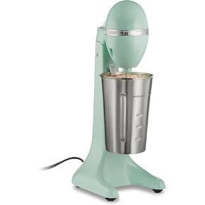 Hamilton Beach DrinkMaster Electric Drink Mixer, The Original Restaurant-Quality Retro Milkshake Maker & Milk Frother, 2 Speeds, Extra-Large 28 oz. Stainless Steel Cup, Mint