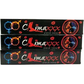 Nandita CLIMAXXX Premium Masala Incense Sticks - Pack of 3 (15 Gram Each)