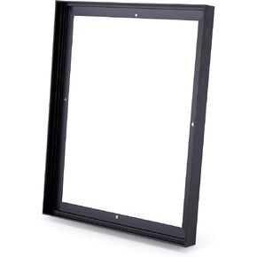 DIY Metal Canvas Frame with 1.5" Deep, Floating Canvas Frame for 24"x36" Canvas Paintings, Frame for Canvas Art, Canvas Floater Frame for Wall Decor (Black)
