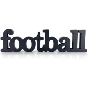 ChalkTalkSPORTS Football Wood Words | Football Sign & Decor