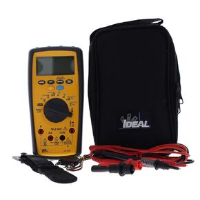 IDEAL INDUSTRIES INC. 61-486 Commercial Grade Multimeter with Low Impedance,TRMS, Cap, Freq, NCV, Temp, AC/DC Voltage Detection, CATIII for 1000V, CATIV for 600V