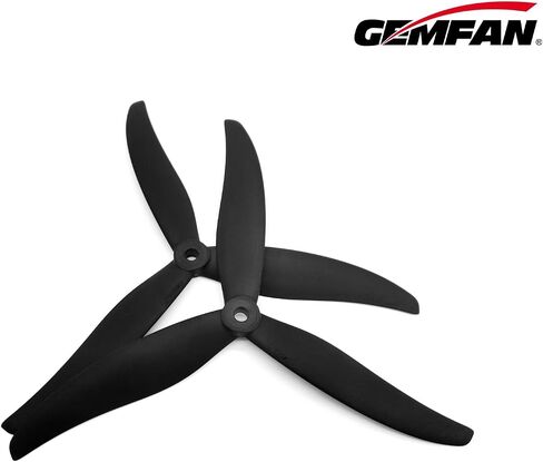 Gemfan 8040 مراوح نايلون من الألياف الزجاجية المقواة 8 بوصة 3 شفرات دعائم لطائرات Cinelifter FPV أو Macroquad بدون طيار 4 قطع 2CCW 2CW in Kuwait