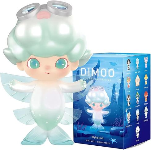 POP MART DIMOO Go on an Outing Together Blind Box Figures, Random Design Toys for Modern Home Decor, Collectible Toy Set for Desk Accessories, 9PC in Kuwait