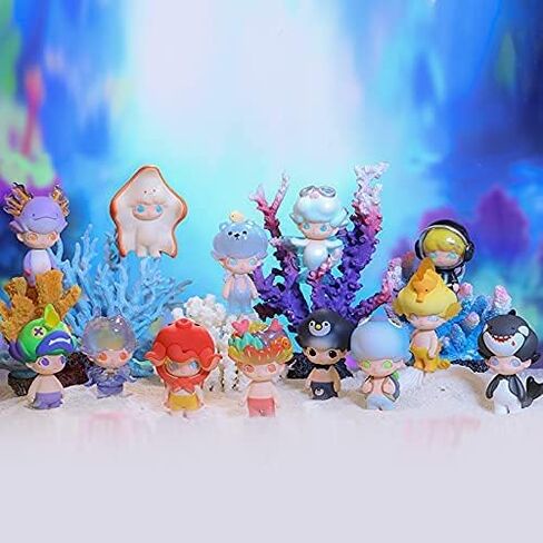 POP MART DIMOO Go on an Outing Together Blind Box Figures, Random Design Toys for Modern Home Decor, Collectible Toy Set for Desk Accessories, 9PC in Kuwait