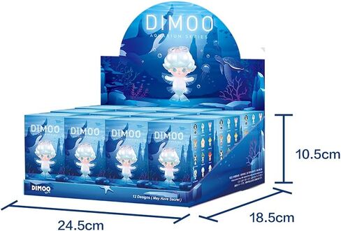 POP MART DIMOO Go on an Outing Together Blind Box Figures, Random Design Toys for Modern Home Decor, Collectible Toy Set for Desk Accessories, 9PC in Kuwait