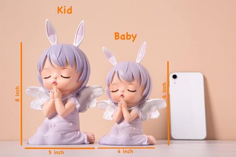 حصالة الخنزير اللطيفة من Blessing Angel للفتيات تمثل هدية فريدة مثالية، أو ديكور غرفة الأطفال، أو تذكار، أو هدية معمودية الطفل، أو حصالة توفير على شكل خنزير للأطفال باللون البنفسجي in Kuwait