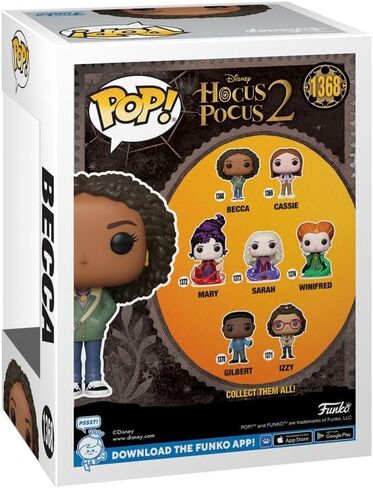 Funko POP! Disney: Disney Hocus Pocus 2- Becca With Accessories - Collectable Vinyl Figure - Gift Idea - Official Merchandise - Toys for Kids & Adults - Movies Fans - Model Figure for Collectors in Kuwait
