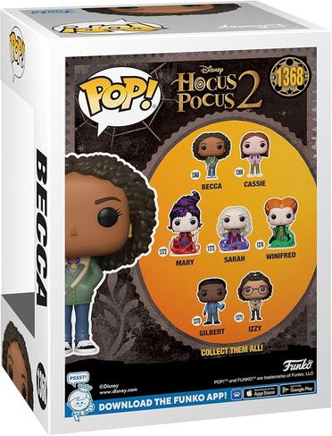 Funko POP! Disney: Disney Hocus Pocus 2- Becca With Accessories - Collectable Vinyl Figure - Gift Idea - Official Merchandise - Toys for Kids & Adults - Movies Fans - Model Figure for Collectors in Kuwait