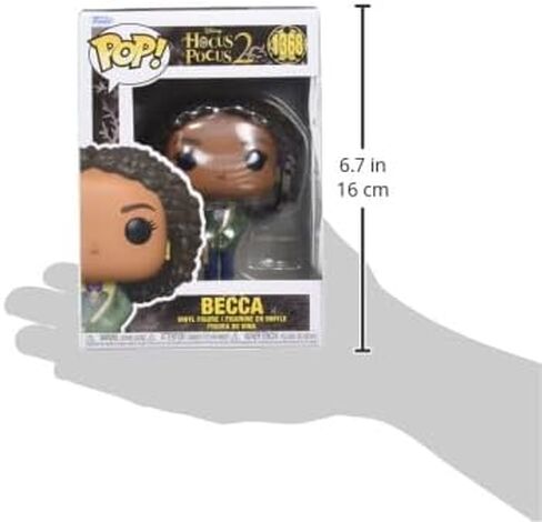 Funko POP! Disney: Disney Hocus Pocus 2- Becca With Accessories - Collectable Vinyl Figure - Gift Idea - Official Merchandise - Toys for Kids & Adults - Movies Fans - Model Figure for Collectors in Kuwait