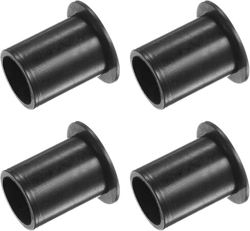 4pcs Nylon Flanged Sleeve Bearings [26mm Bore x 30mm OD x 12mm Length] Nylon Plastic Bushings for Shaft, White in Saudi Arabia
