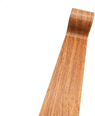 Woodgrain Patterned Duct Tape Wood Effect Repair Adhesive Duct Tape for Laminate Floor Scratch Repair, 1 Roll Brown in Saudi Arabia