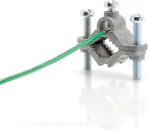 THE CIMPLE CO 10 أقدام (3 أمتار) - سلك نحاس صلب معزول THHN/THWN - 14 AWG، السلك مصنوع في الولايات المتحدة الأمريكية، سكني، تجاري، صناعي، مؤرض، كهربائي مُصنف بـ 600 فولت - باللون الأخضر in Kuwait
