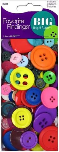 Blumenthal Lansing Company 3-1/2-Ounce, Stars 555502008 Favorite Findings Big Bag of Buttons in Kuwait