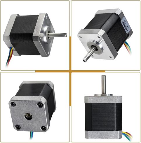 17HS8401 Nema17 Stepper Motor, 48mm 1.8A 1.8degree 78oz-in,2-Phase High Torque Hybrid CNC Stepper Motor,42x42x48mm,4-Lead Wire for 3D Printer,CNC Machine,Robot,CNC Router XYZ Axis in Saudi Arabia