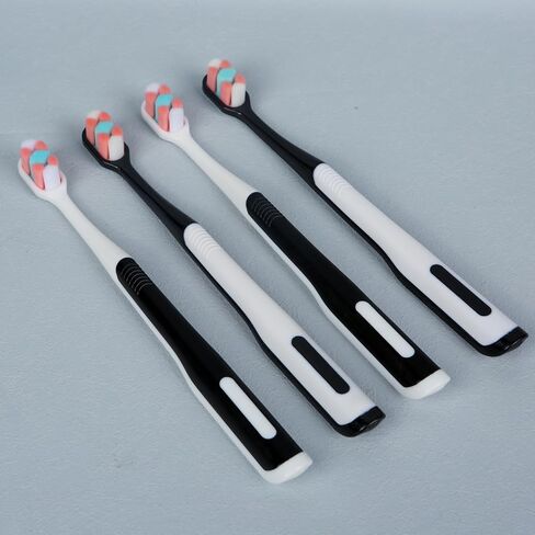 Adult Extra Soft Toothbrush with 10000 Soft Bristles,Excellent Cleaning Effect,Soft Bristle Toothbrush for Sensitive Teeth or Gum Clean Effectively(6 Pack) in Saudi Arabia