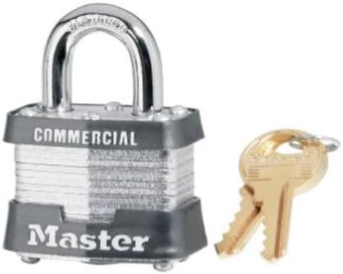 قفل MASTERLOCK CO 3KA-0464 مقاس 1-1/2 بوصة STL in Saudi Arabia