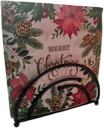 Napkin Holder for Paper Napkins Metal Black Nipkin Holder for Kitchen & Dinner Table… (Napkin holder02) in Kuwait