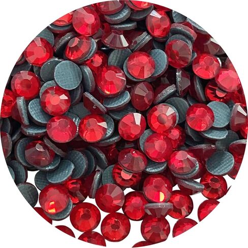 Jmassyang 8000 Pieces SS10 2.8mm Hotfix Rhinestones, Round Flatback Crystal Glass Hot Fix Rhinestones for Crafts Clothes Shoes Shirts Caps Decoration (Aquamarine) in Kuwait