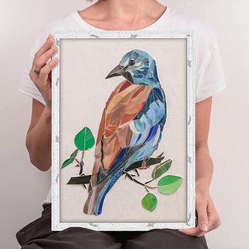 إطار أبيض ريفي مقاس 13 × 39 - إطار واحد، إطار ملصق مقاس 13 × 39 للأعمال الفنية والألغاز والصور وإطارات صور ملصقات الأفلام in Kuwait