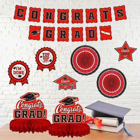 Purple Themed 2024 Graduation Decorations Set - Congrats Grad Banner, Class of 2024 Backdrop, Balloons & Streamers Kit - Complete Party Supplies for High School & College Celebrations in Saudi Arabia