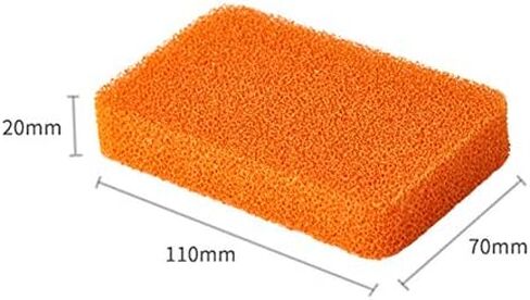 Heavy Duty Silicone Scrubber Sponges (4 Pack) -Kitchen Bathroom Cleaning Scrubber Dish Washing Scrubber in Saudi Arabia