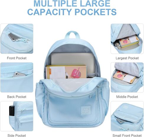 Kids Backpack Backpack for Girls Waterproof School Backpack Suitable for Age for Over 6 Years old Travel Bag Toddler Backpack（Pink） in Saudi Arabia