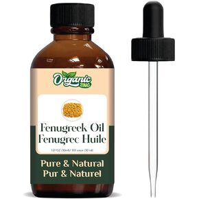 Fenugreek (Trigonella foenum-graecum) Oil | Pure & Natural Essential Oil for Skincare and Hair Care - 30ml/1.01fl oz