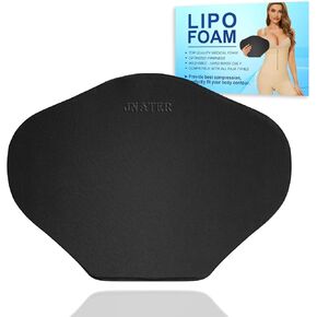 Ab Board Post Surgery Liposuction, Tabla Abdominal Post Surgery, Lipo Foam Ab Board, Lipo Foam Compression Board for Tummy Tuck & Liposuction Post Surgery Recovery (Black)