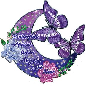 Stalente Diamond Painting Kits for Adults Moon Saying, 5D Special Shape Diamond Art Kits for Beginners, Crystal Rhinestones Diamond Painting for Home Wall Decoration Gift 12×12inch, Butterfly
