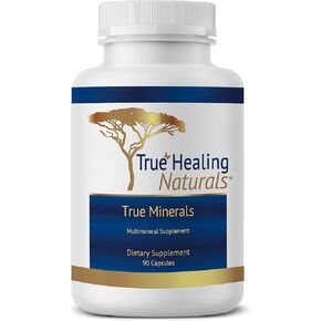 True Minerals Supplement, Promotes Gut & Heart Health, 90 Vegetarian Capsules