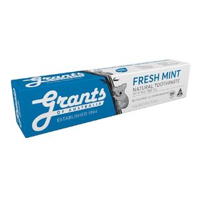 Natural Toothpaste Fresh Mint with Tea Tree Oil - 3.85 oz.