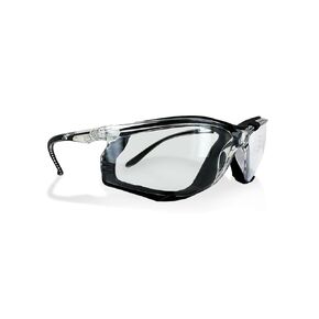 MAGID Gemstone Onyx Sporty Foam Lined Safety Glasses, 1 Pairs, (Y84)