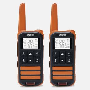 Joycall Long Range Walkie Talkies for Adult with NOAA Weather Alert Portable Walkie Talkies Rechargeable 22 Modifiable FRS Two Way Radios with Charger Cable &1500mAh Li-ion Battery
