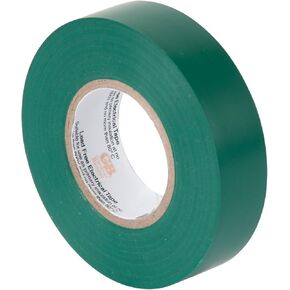 Gardner Bender GTG-667P Electrical Tape, ¾ in x 66 ft, Durable, Easy-Wrap, Flame Retardant, Green
