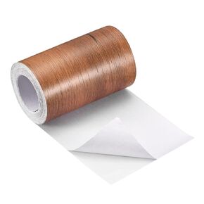 Wood Grain Repair Tape - 1 Pack Self Adhesive Wood Tape Fits for Tables Doors Window Floor Furniture Renovation - PVC Durable Multi-Use Adhesive Patch - (2-inch x 33-ft Grey)