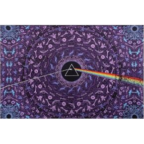 Sunshine Joy Pink Floyd The Dark Side Of The Moon Tapestry Lyrics Purple 60x90 Inches