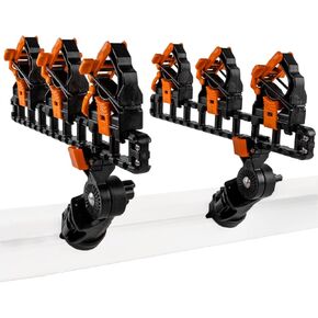 YakAttack SideStage Pro Rod Rack with Turnkey Adapters (RHM-1010) | Kayak Fishing Accessories