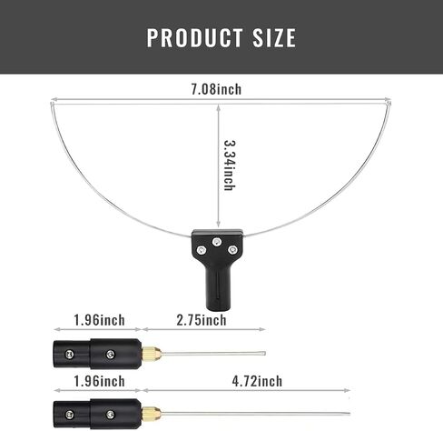 3 in 1 Foam Cutter, Electric Cutter Pen Tool Set, Input Voltage 100-240V Foam Cutting Pen for Foam Cutting, Drilling, Detailing (3in1) in Saudi Arabia