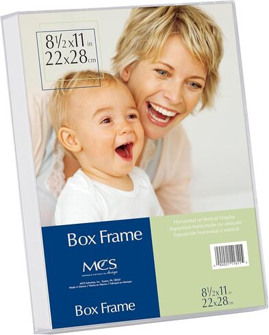 MCS 8.5x11 Inch Clear Box Frame (11811) in Saudi Arabia