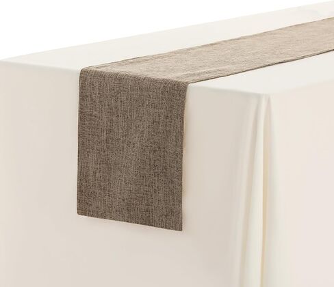uxcell 1 Pack Farmhouse Table Runners, Rustic Woven Dining Table Banner, Suitable for Daily Home Decoration 12x63 Inch Yellow in Saudi Arabia