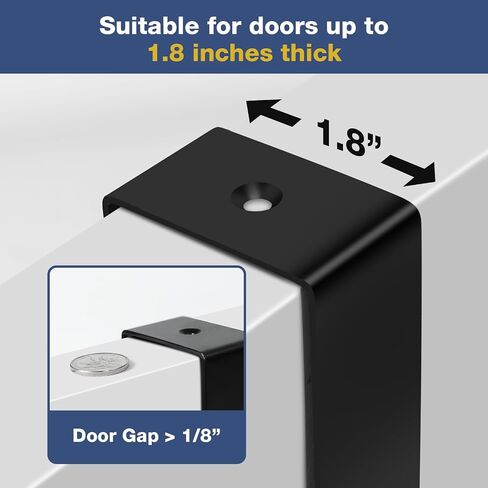 Matte Black Over The Door Hooks - Over The Door Towel Rack with 5 Coat Hooks for Hanging,Door Coat Hanger Towel Hanger Door Hook Hanger,Easy Door Organizer Hanging in Saudi Arabia