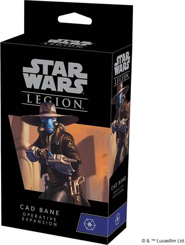 ألعاب الطيران الخيالية، توسعة Star Wars Legion Cad Bane | لعبة معركة لاعبين | لعبة المنمنمات | لعبة استراتيجية للكبار والمراهقين | الأعمار 14+ | متوسط وقت اللعب 3 ساعات | من إنتاج شركة Atomic Mass Games in Saudi Arabia