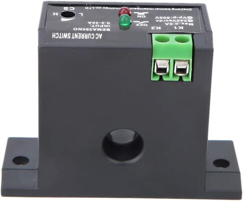 AC Current Sensing Switch Flameproof Adjustable 0.2~30A IP30 Self-Powered Sensing Switch(Normally Open) in Saudi Arabia