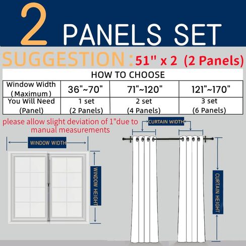 Amidoudou 1 Pair European Luxury Embroidered Curtains for Living Room Bedroom (Yellow,51x84 Inch) in Kuwait