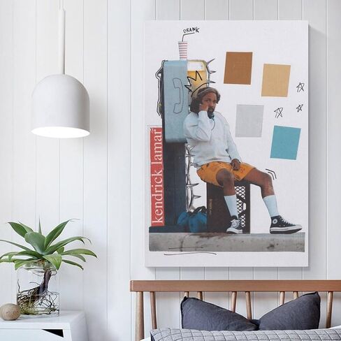 MEETJE J.Cole ‘Dreamville’ Album Cover Canvas Poster Print Music Posters for Room Aesthetic Gift 12x18inch(30x45cm) in Saudi Arabia