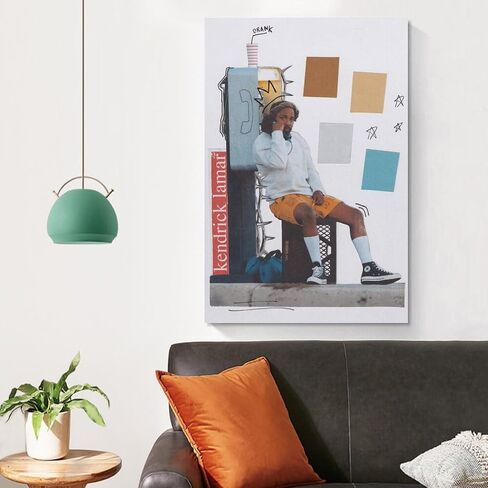 MEETJE J.Cole ‘Dreamville’ Album Cover Canvas Poster Print Music Posters for Room Aesthetic Gift 12x18inch(30x45cm) in Saudi Arabia