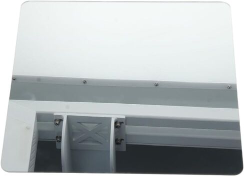 4 Pack Self Adhesive Acrylic Mirror,Wall Mirror Tiles,8 x 8 Inch Self Adhesive Acrylic Square Mirror, Flexible Plastic Mirror Sheets Wall Stickers,Frameless Small Mirror in Kuwait