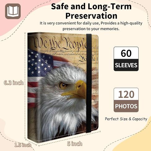 Photo Album 4x6 Photos - 120 Photos PU Leather Cover with Strong Elastic Band, Small Photo Pictures Album Birthday Christmas Photo Albums Family Wedding, Beach Turtle in Saudi Arabia